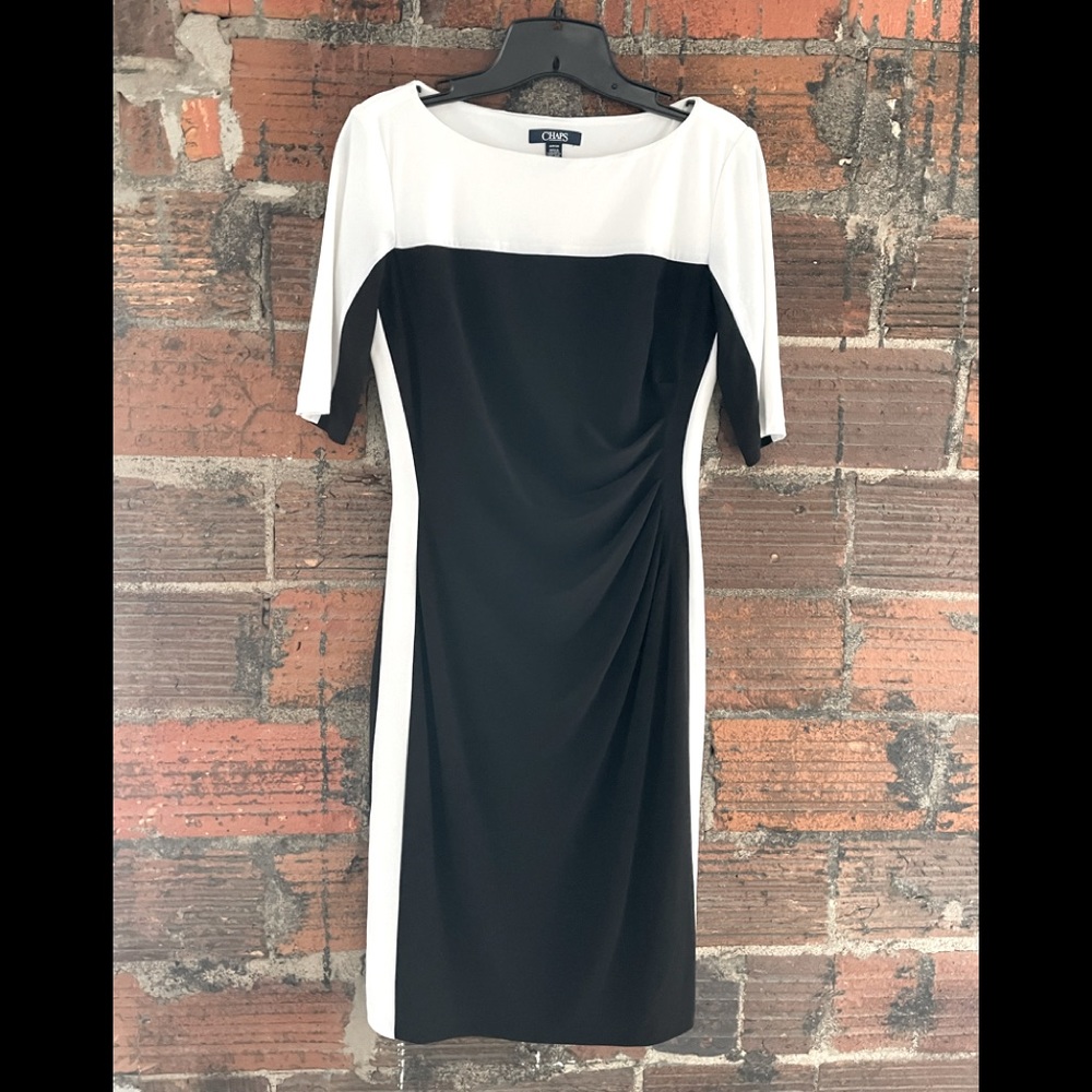 Chap’s B/W Dress, Small